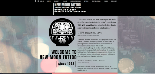 New Moon Tattoo