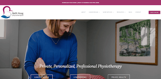 Beth Hoag Physiotherapist