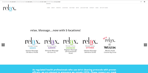 Relax. Ottawa Massage Therapy