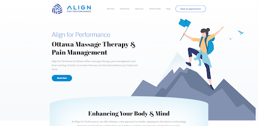 Align For Performance DBA Alma Massage Clinic