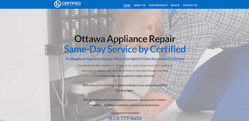 Certified Appliance Repair