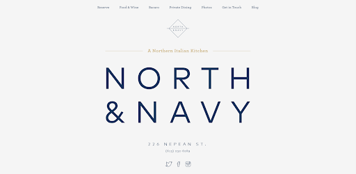 North & Navy