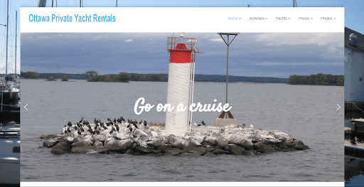 yacht rentals ottawa