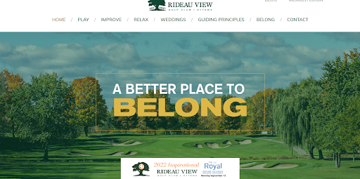 Rideau View Golf Club - Venue - Ottawa 